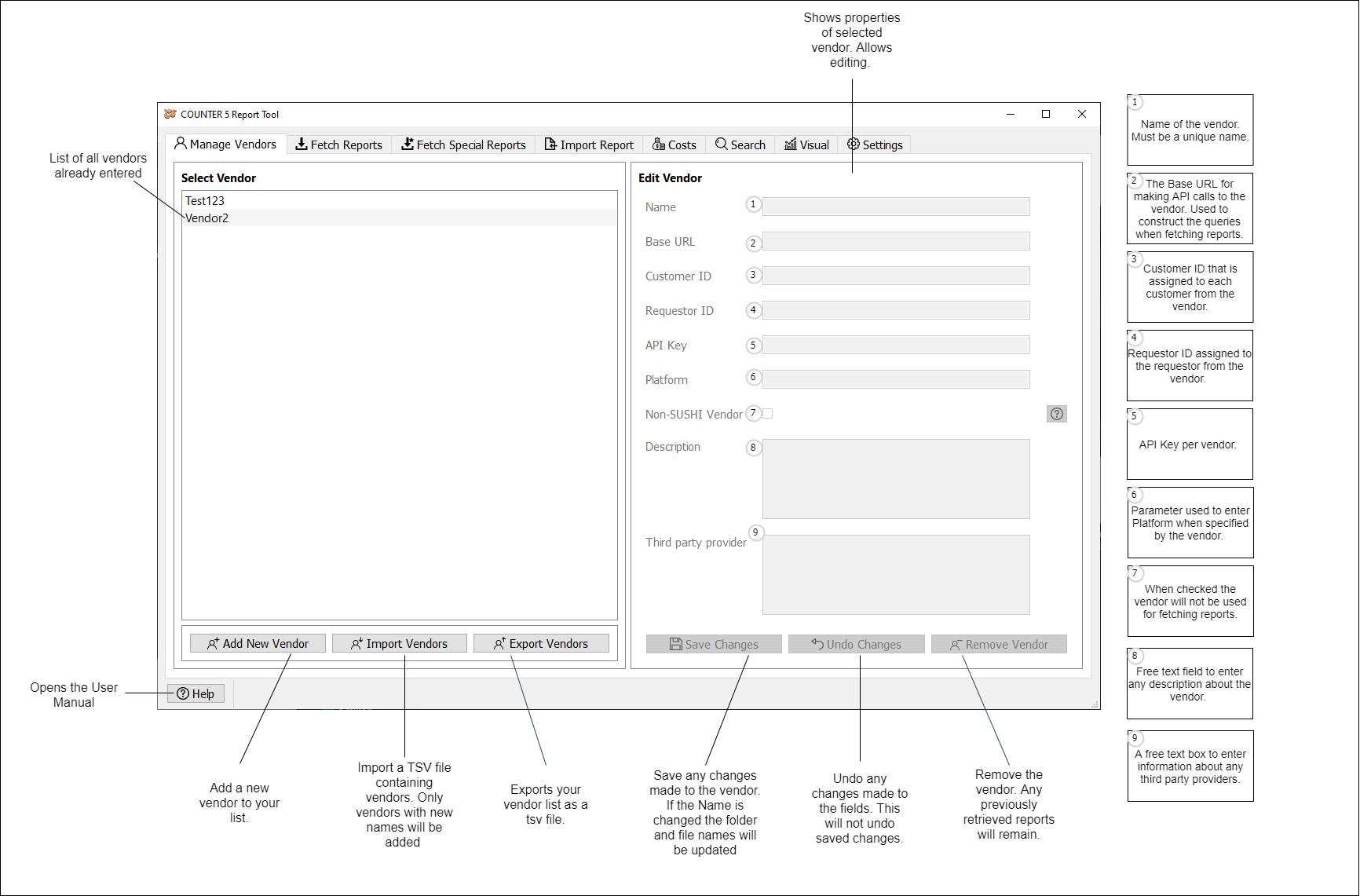 Manage Vendors Help Image